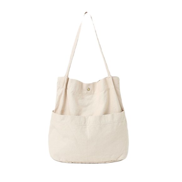 Canvas Bucket Tote Shoulder Bag Handbag Purse Bee B) - Picture 1 of 7